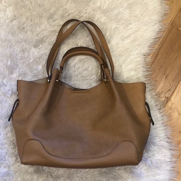 Sondra Roberts Handbags - Sondra Roberts Square Vegan Leather Bag